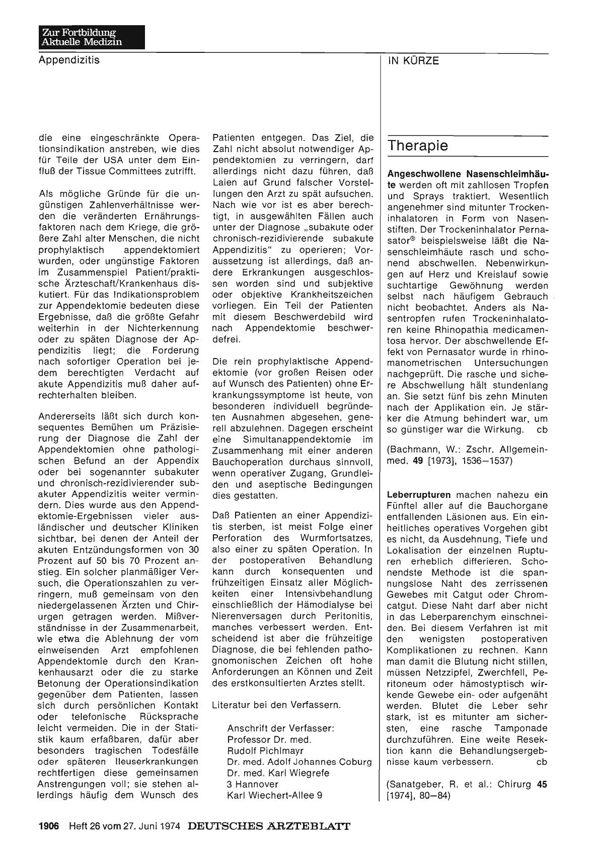 Vorschauseite 1: Therapie
