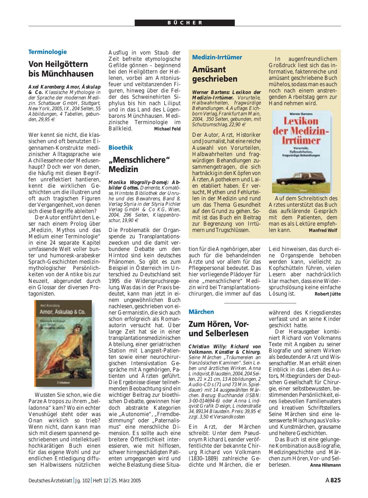Vorschauseite 1: Lexikon der Medizin-Irrtümer. Vorurteile, Halbwahrheiten, fragwürdige Behandlungen