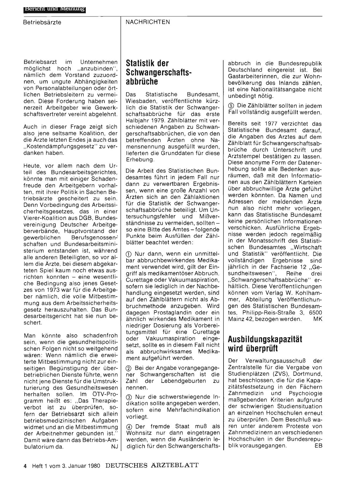 Vorschauseite 1: Ausbildungskapazität wird überprüft
