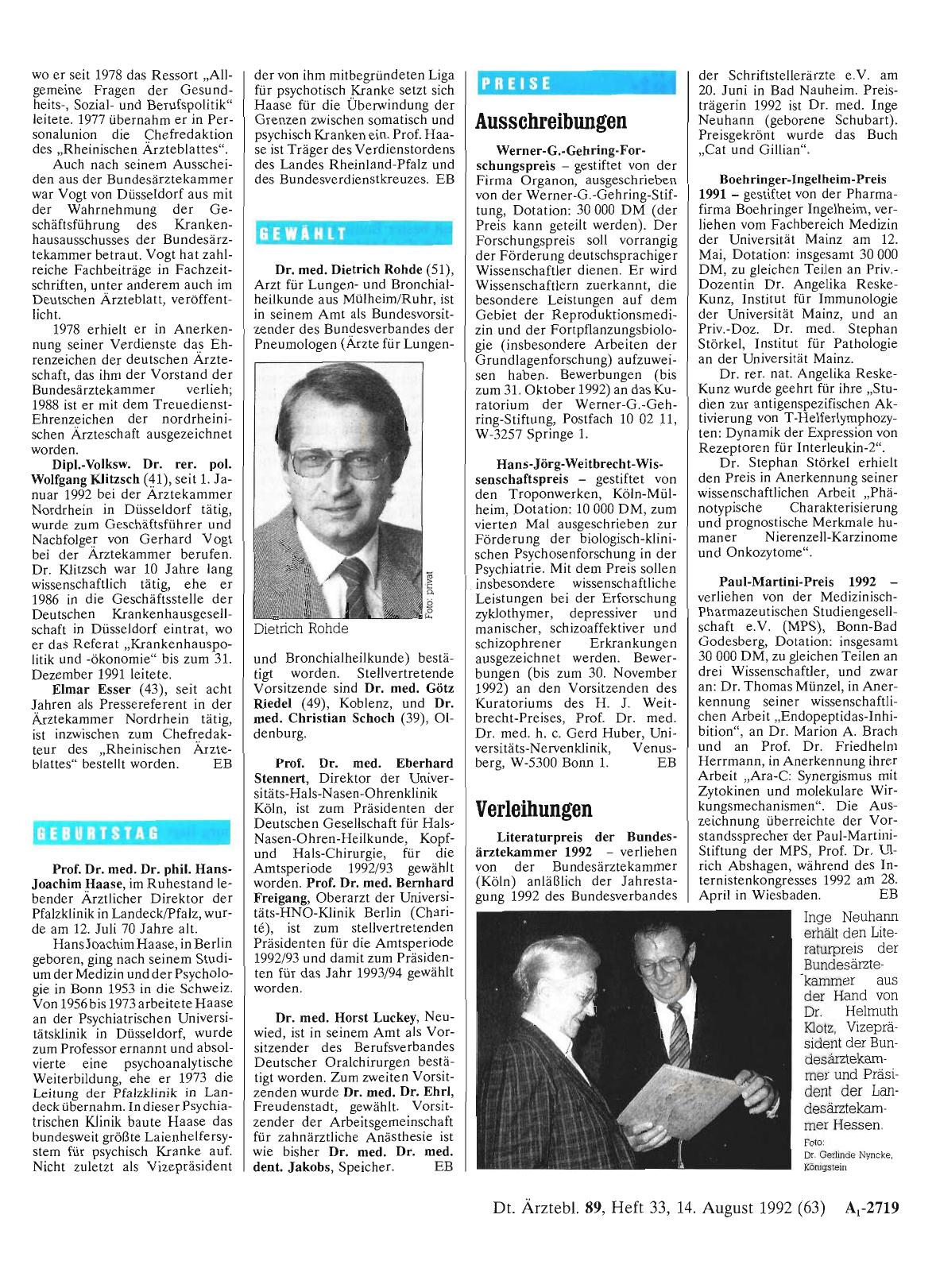 Vorschauseite 1: Preise