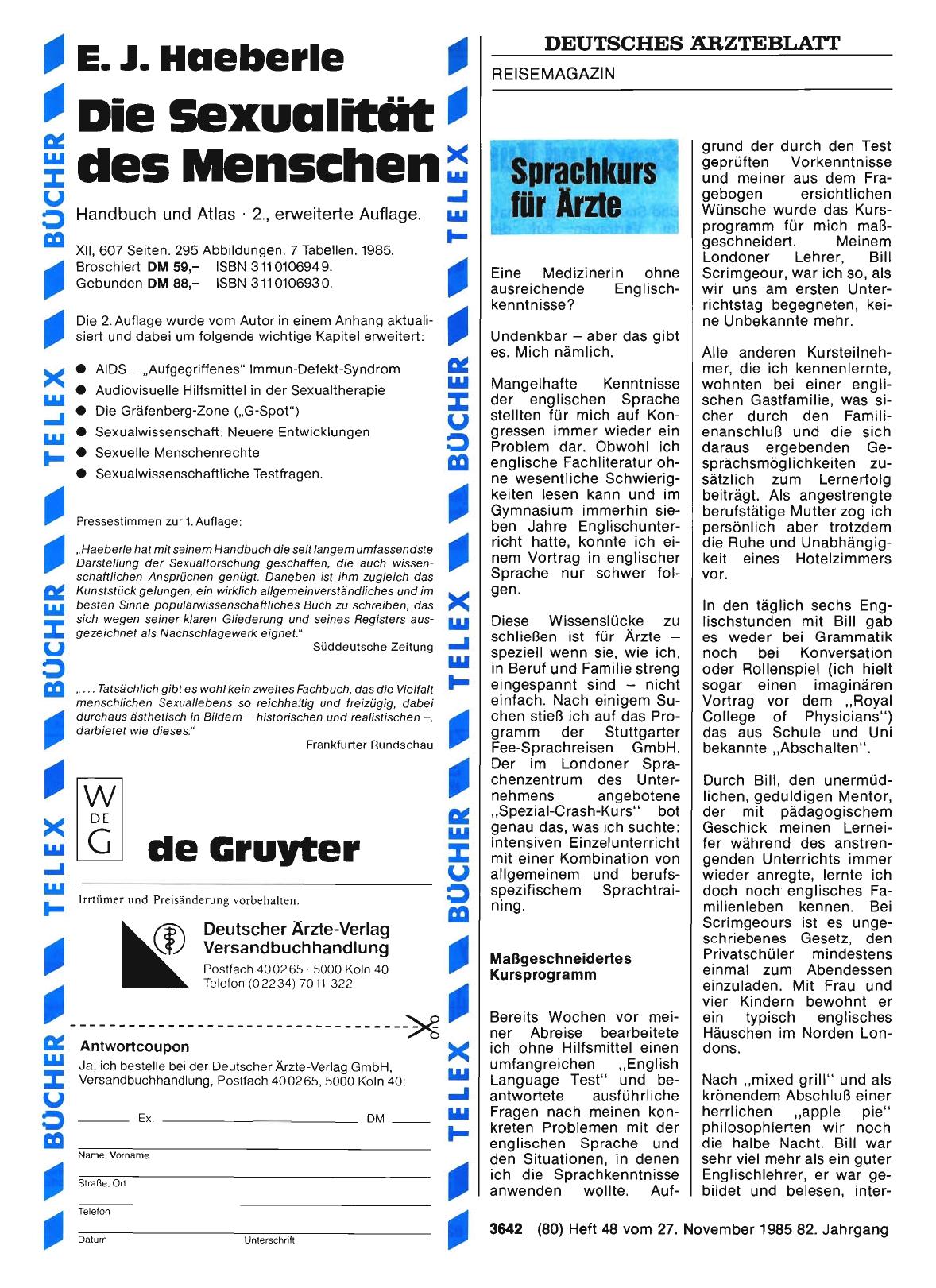 Vorschauseite 1: Sprachkurs für Ärzte