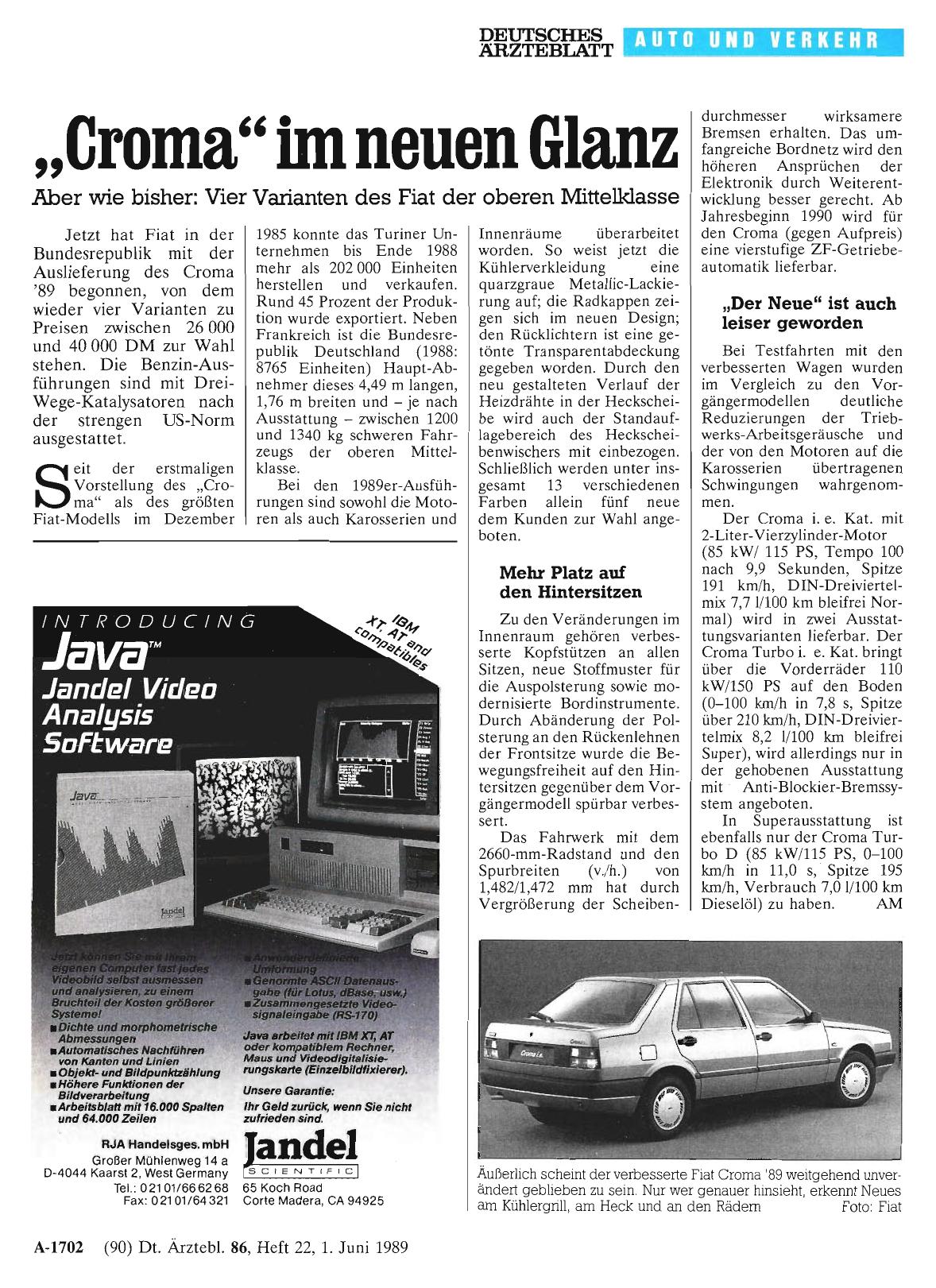 Vorschauseite 1: „Croma” im neuen Glanz