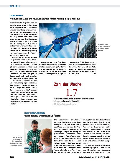 Vorschauseite 1: Zahl der Woche 1 ,7