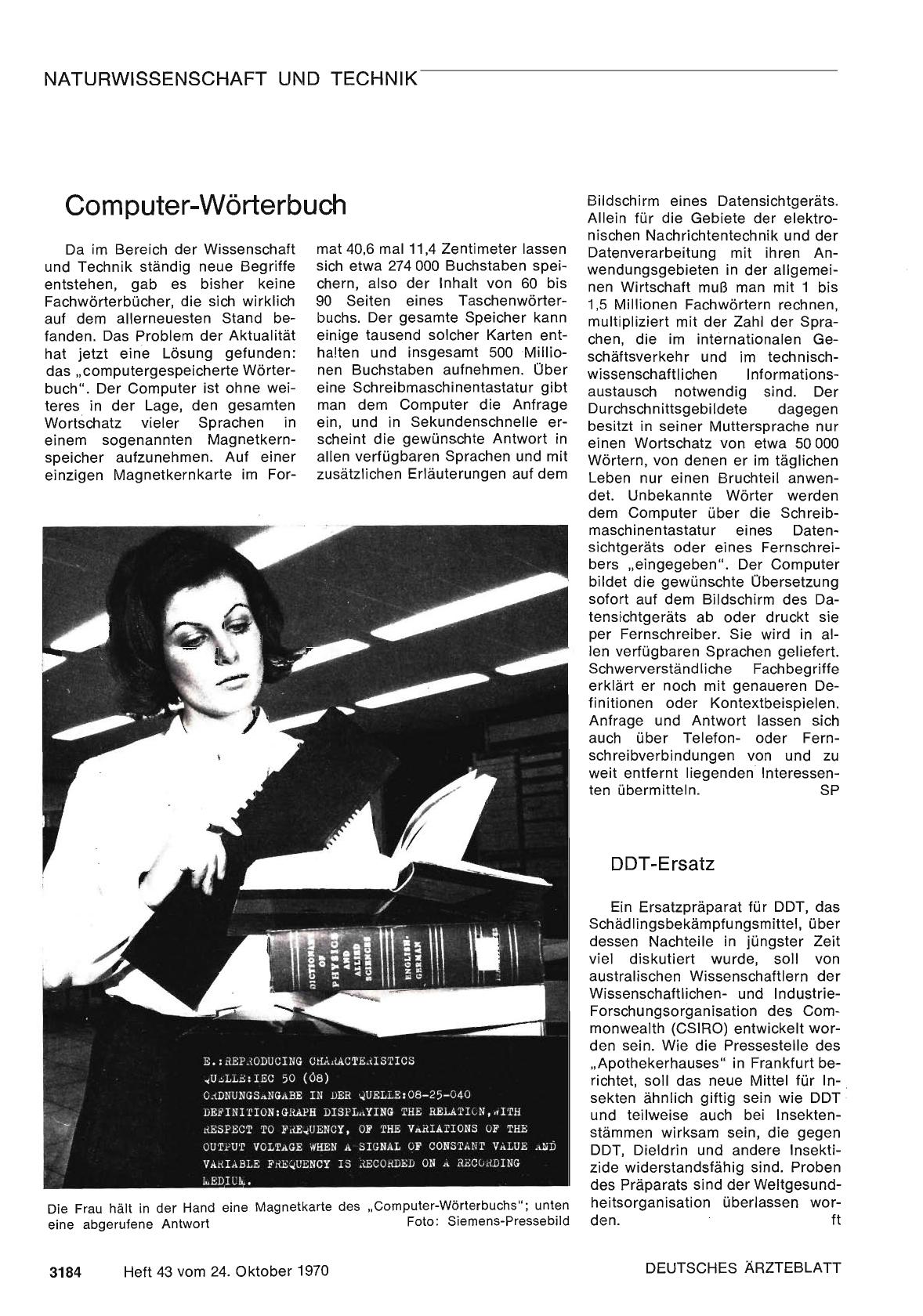 Vorschauseite 1: DDT-Ersatz