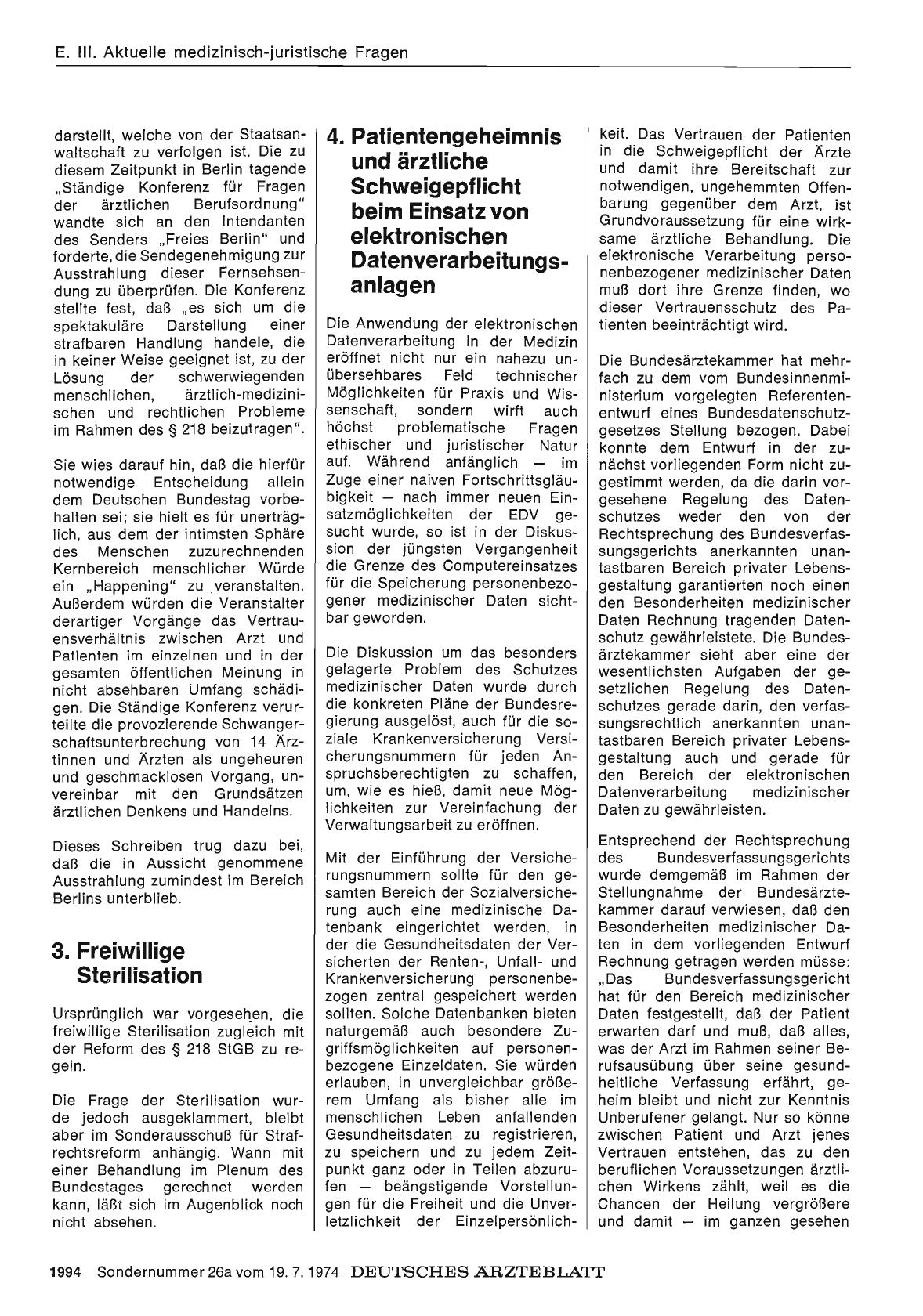 Vorschauseite 1: 4. Patientengeheimnis und ärztliche Schweigepflicht beim Einsatz von elektronischen Datenverarbeitungsanlagen
