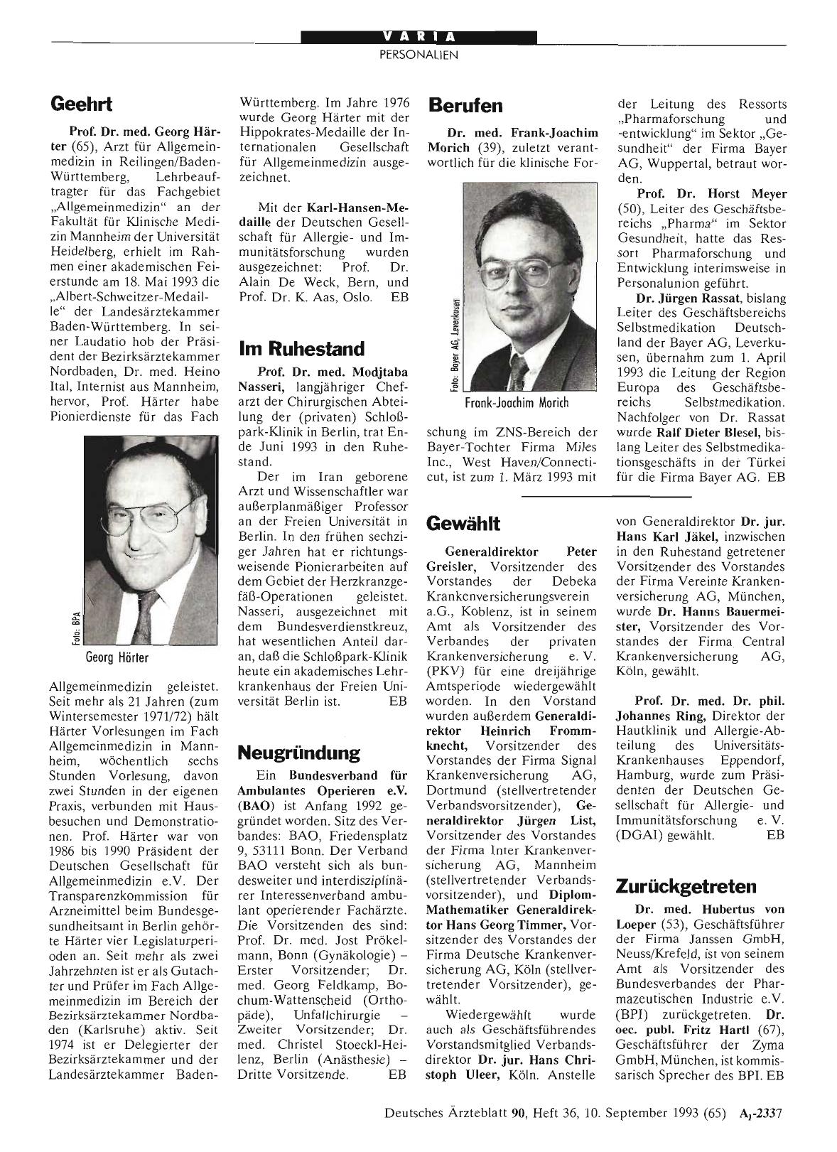 Vorschauseite 1: Zurückgetreten