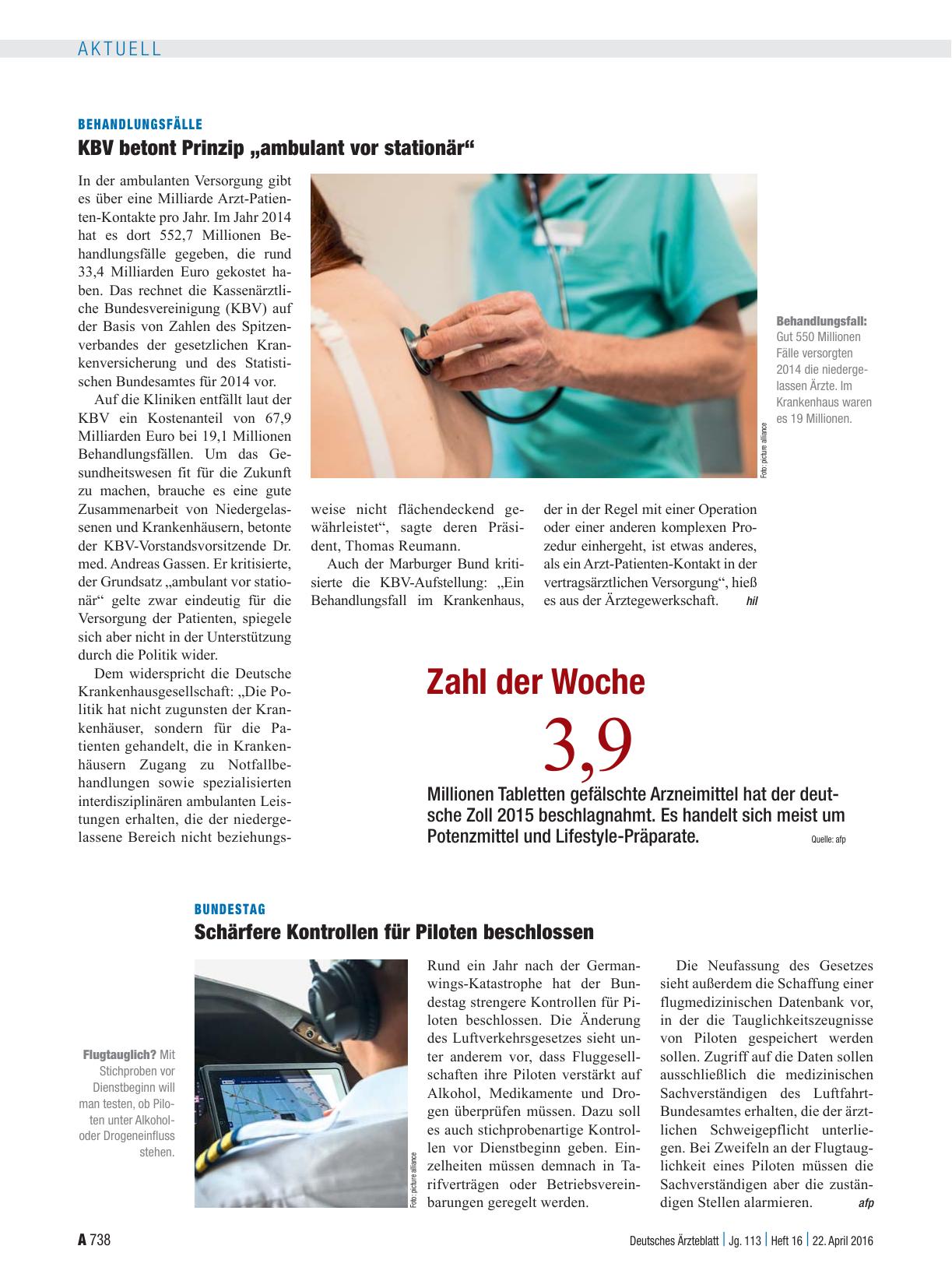 Vorschauseite 1: Zahl der Woche 3,9