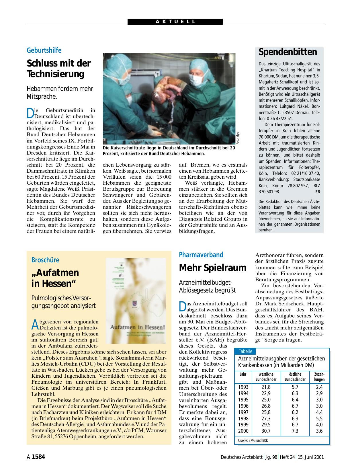 Vorschauseite 1: Broschüre: „Aufatmen in Hessen“