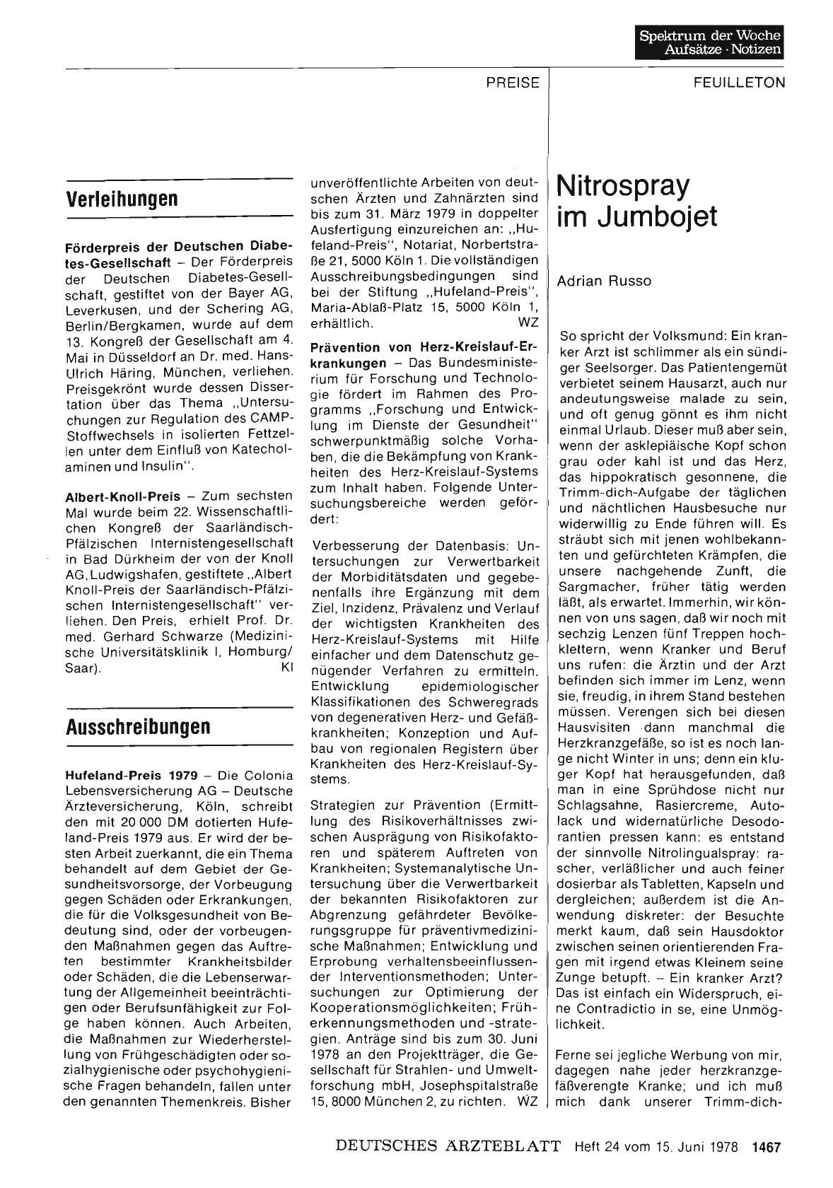 Vorschauseite 1: Nitrospray im Jumbojet