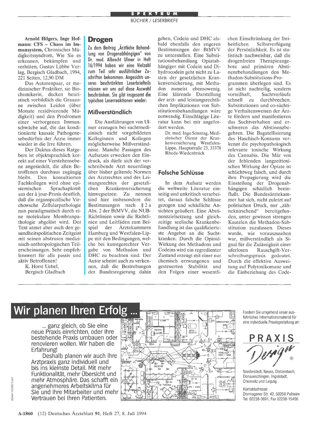Vorschauseite 1: Drogen: Falsche Schlüsse
