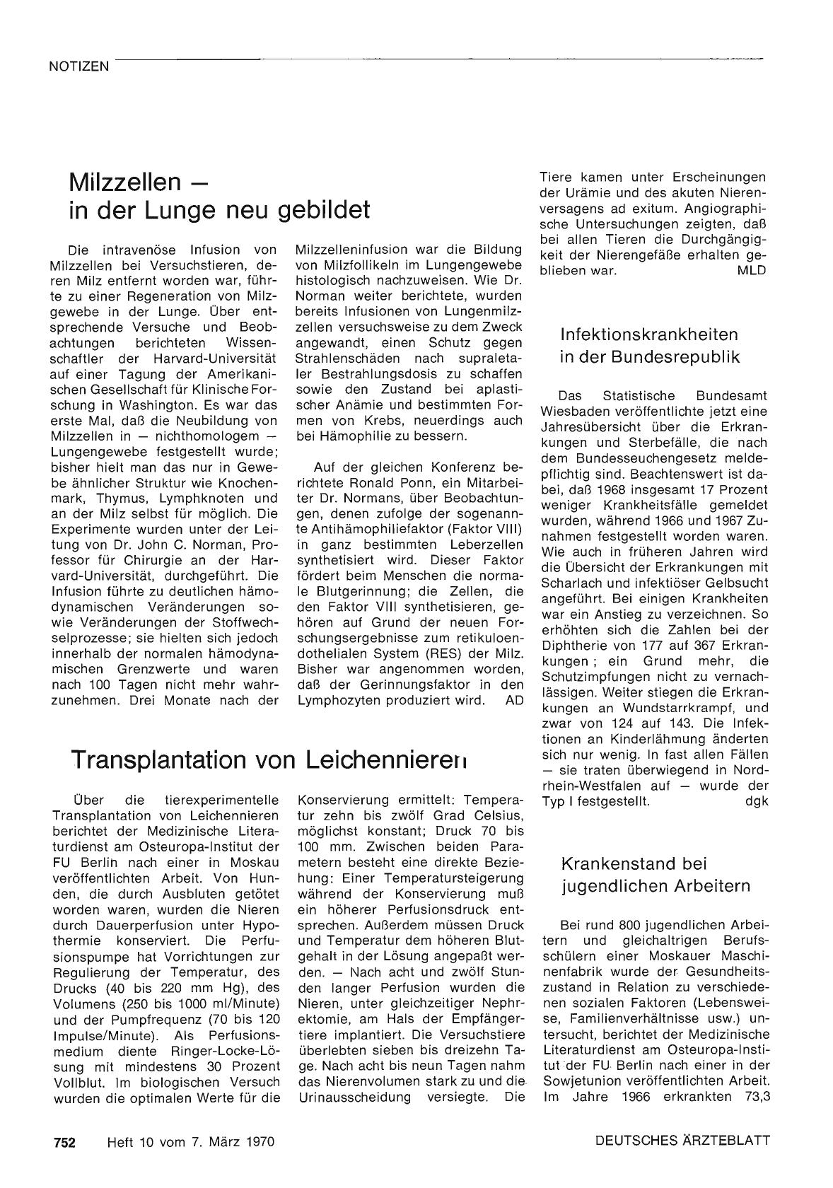 Vorschauseite 1: Krankenstand bei jugendlichen Arbeitern