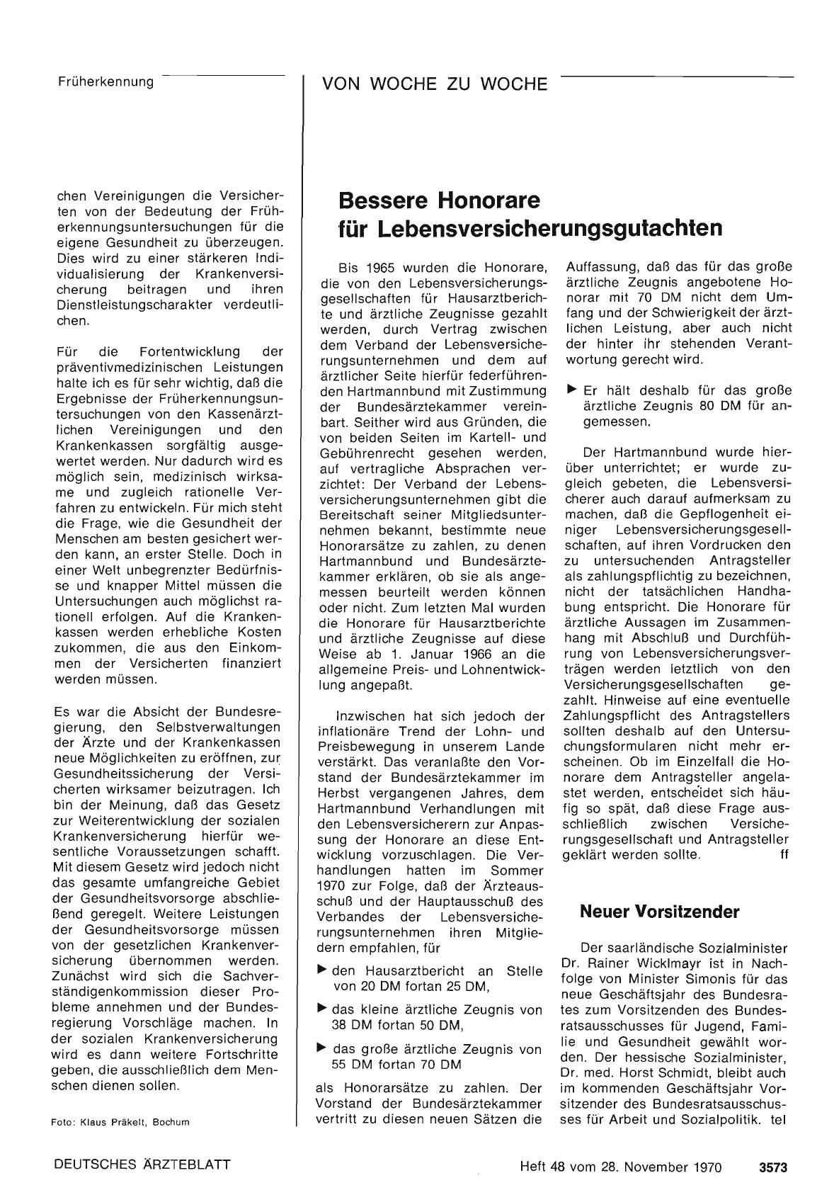 Vorschauseite 1: Neuer Vorsitzender