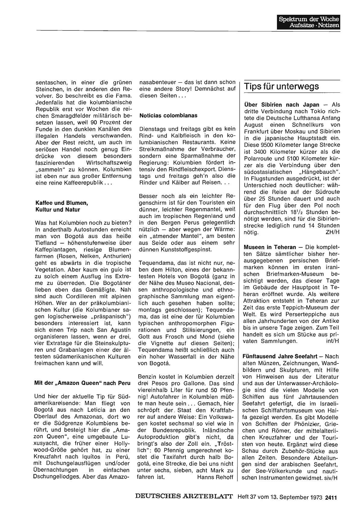 Vorschauseite 1: Tips für unterwegs