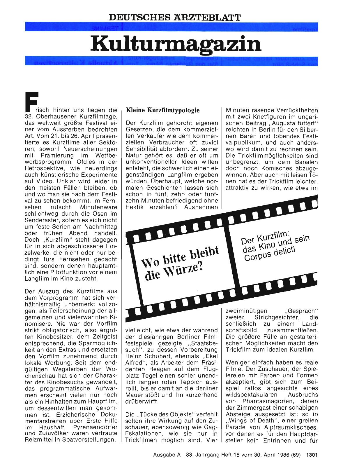 Vorschauseite 1: Wo bitte bleibt die Würze?