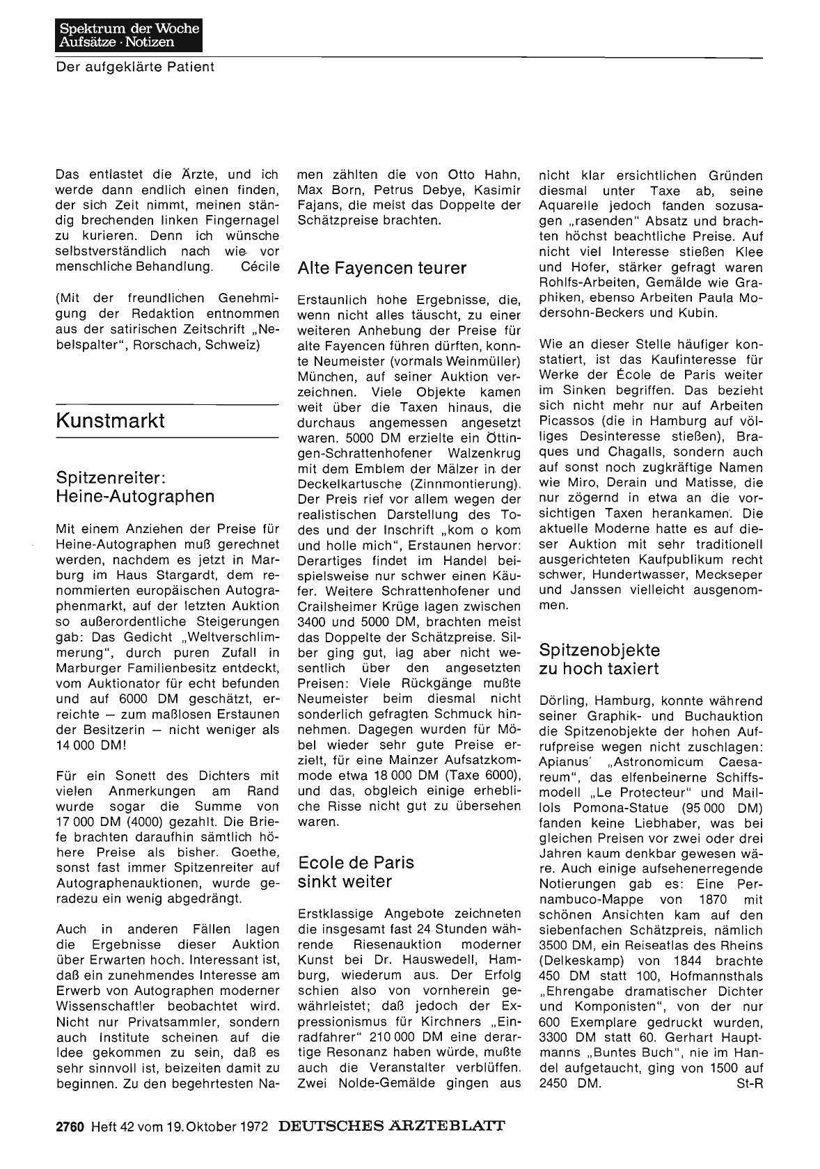 Vorschauseite 1: Spitzenreiter: Heine-Autographen