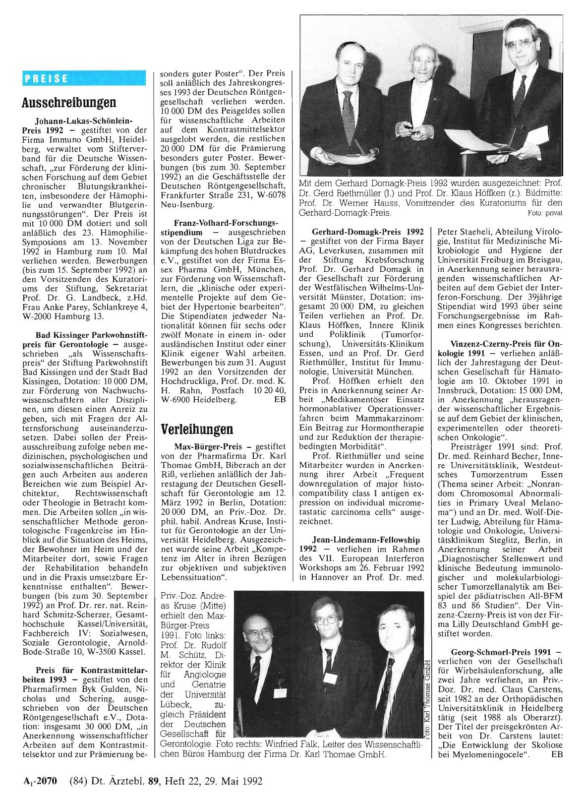 Vorschauseite 1: Preise