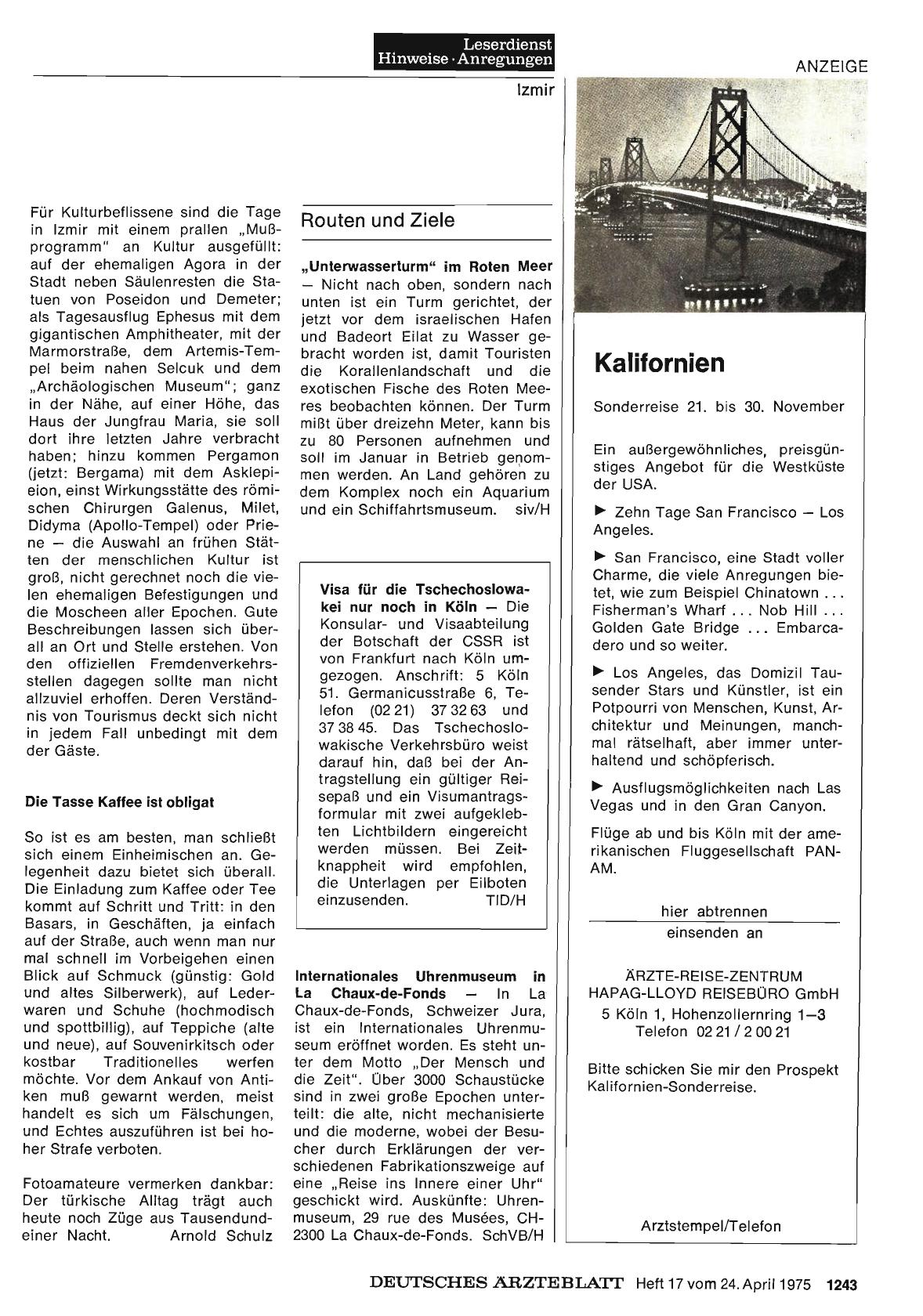 Vorschauseite 1: Routen und Ziele