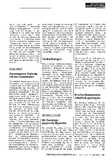 Vorschauseite 1: Großbritannien: Mit Gesetzen gegen die Zigarette