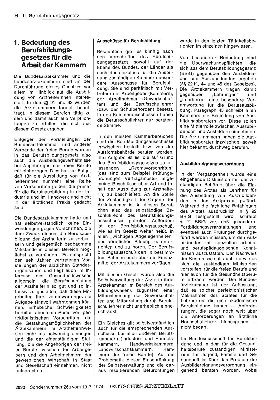 Vorschauseite 1: 1. Bedeutung des Berufsbildungsgesetzes für die Arbeit der Kammern