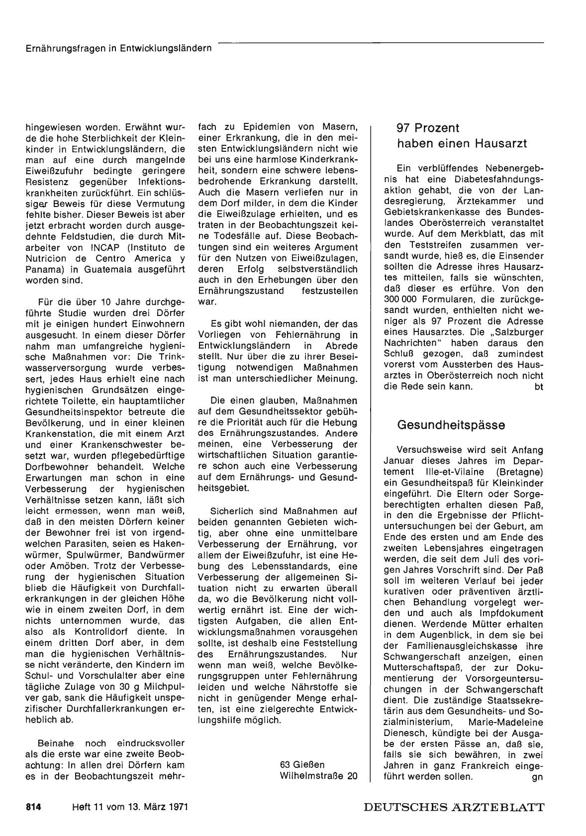 Vorschauseite 1: Gesundheitspässe