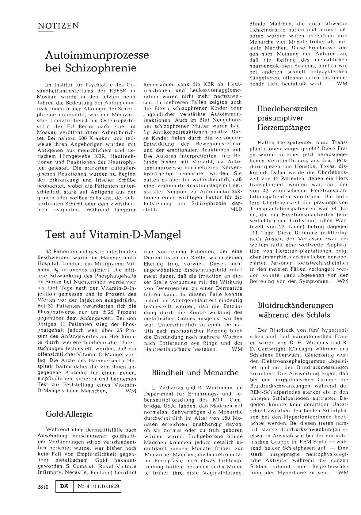 Vorschauseite 1: Blutdruckänderungen während des Schlafs