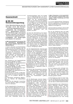 Vorschauseite 1: KASSENÄRZTLICHE BUNDESVEREINIGUNG: Kassenarztrecht