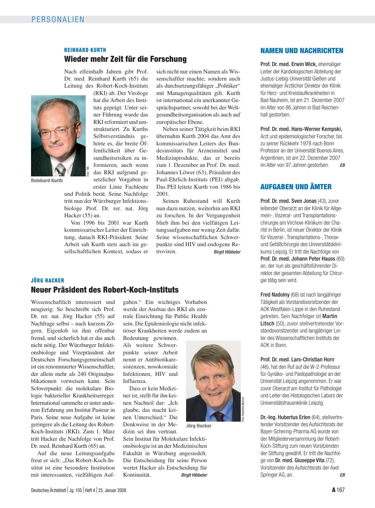 Vorschauseite 1: Aufgaben und Ämter
