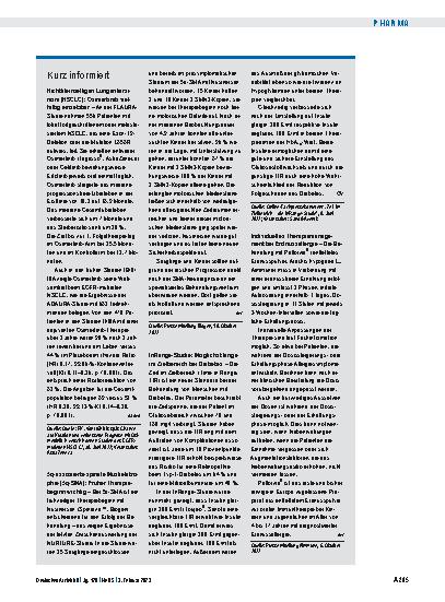Vorschauseite 1: Kurz informiert