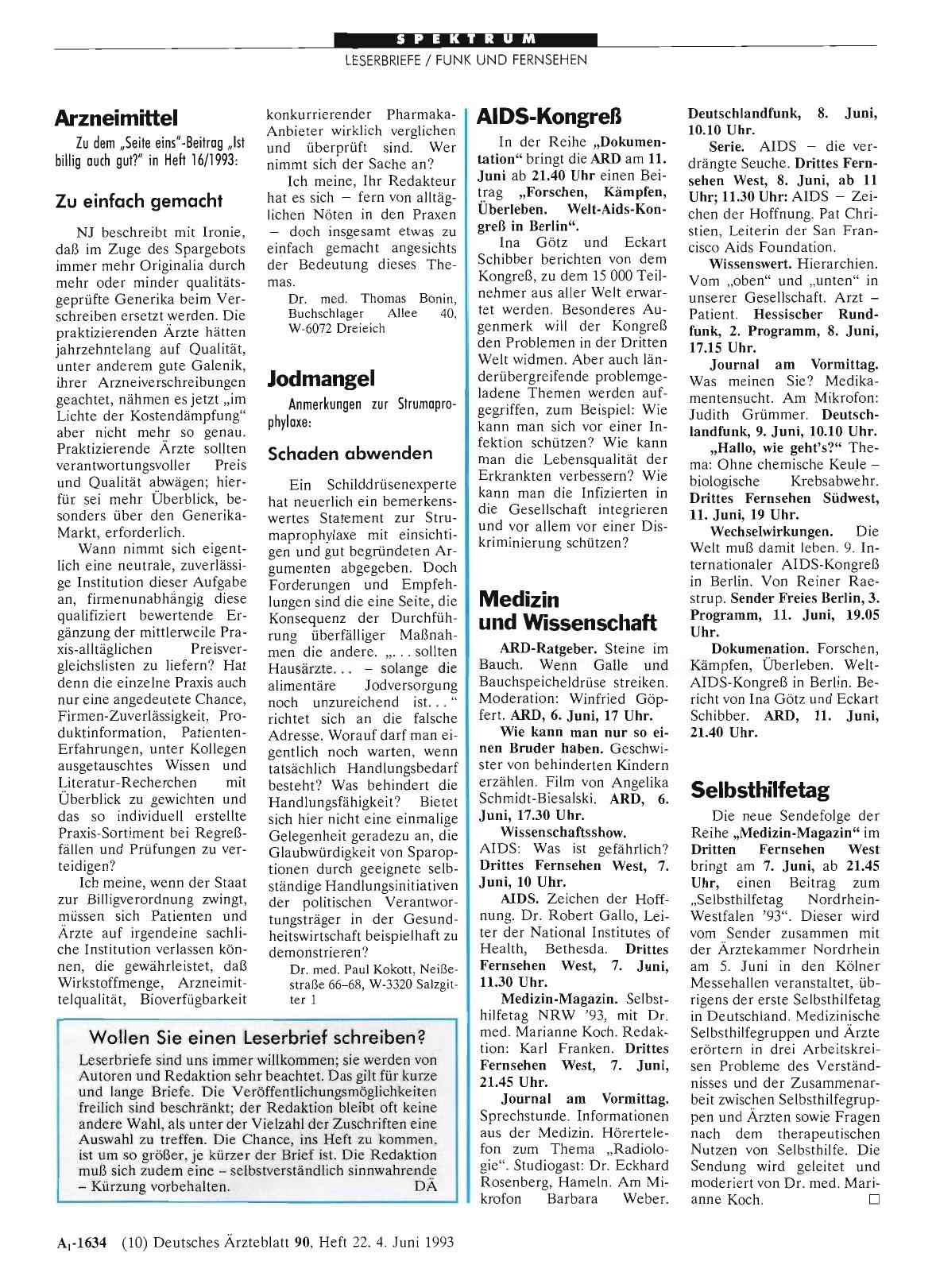 Vorschauseite 1: Selbsthilfetag