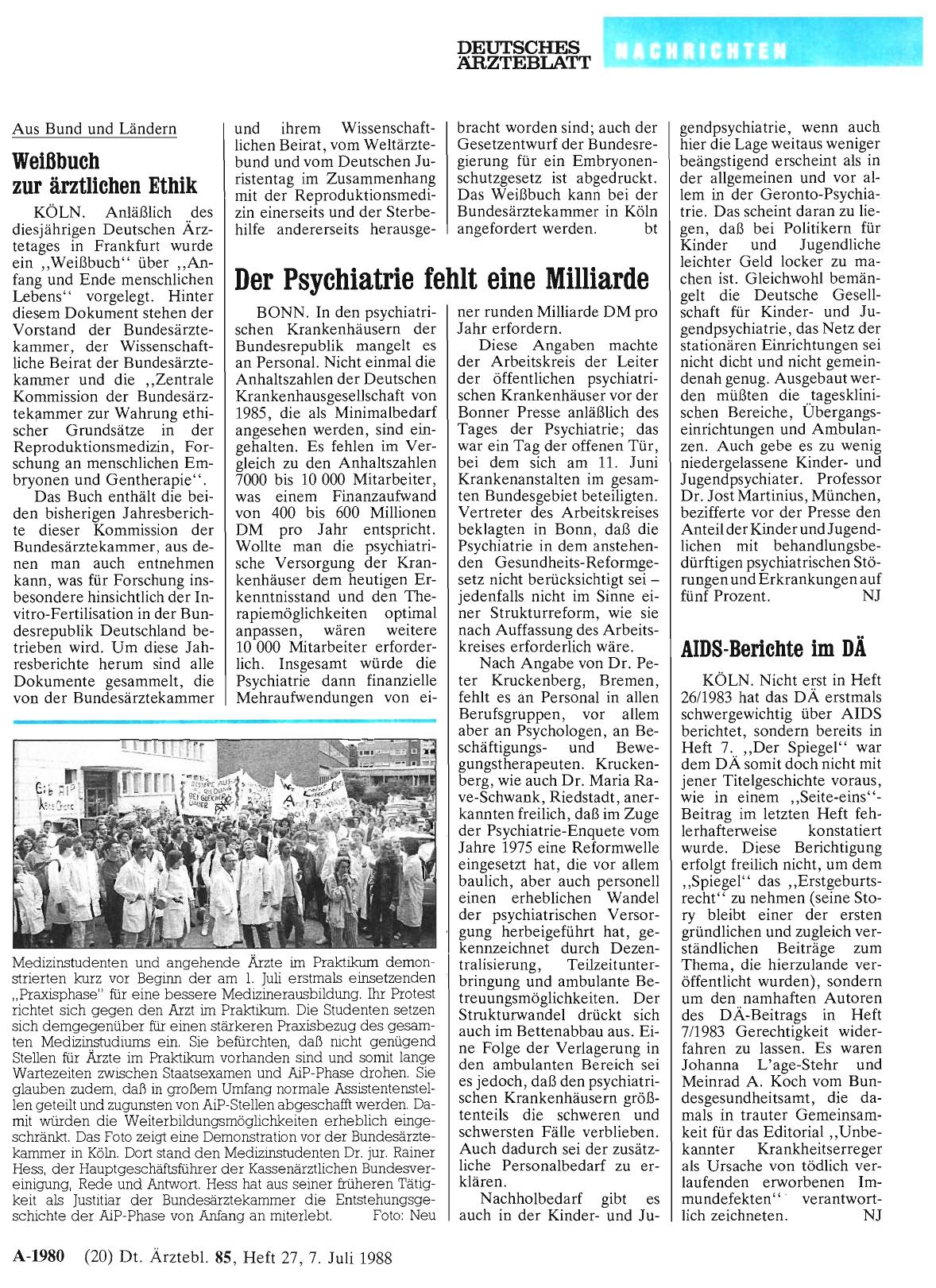 Vorschauseite 1: Weißbuch zur ärztlichen Ethik