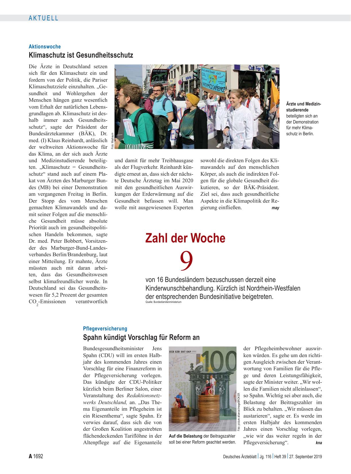 Vorschauseite 1: Zahl der Woche 9