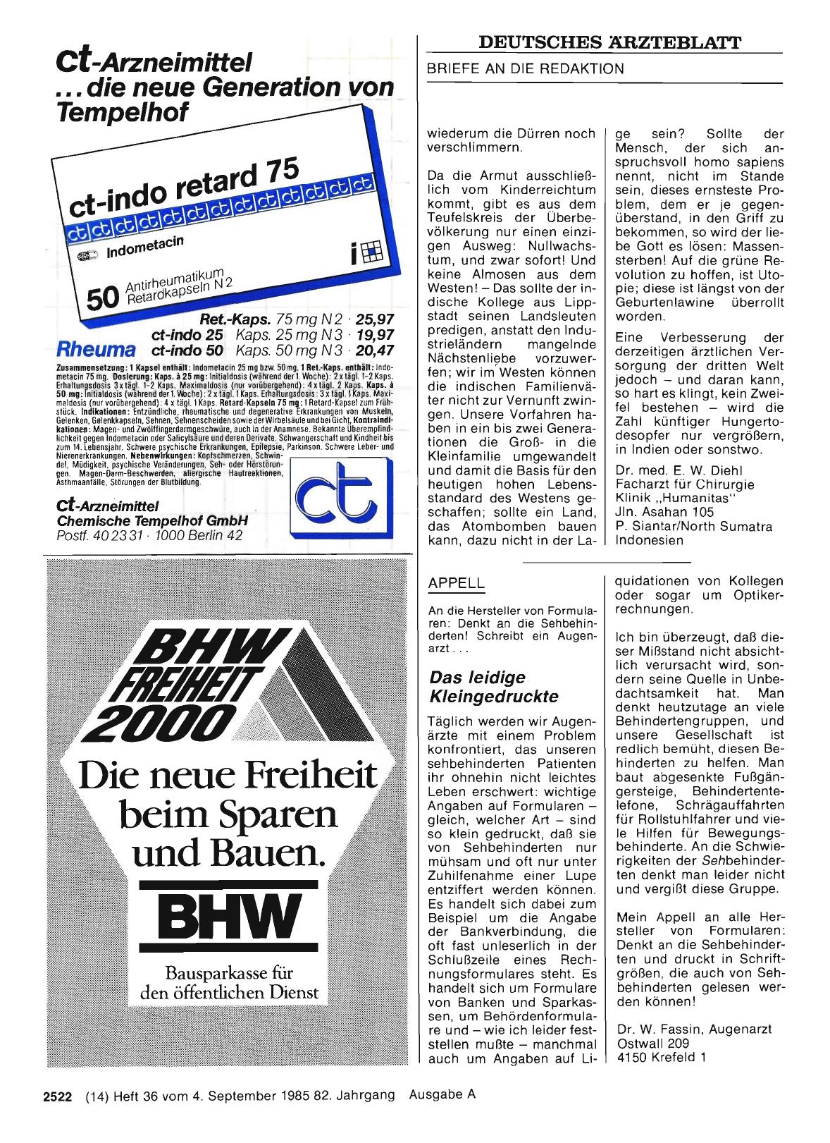 Vorschauseite 1: APPELL: Das leidige Kleingedruckte