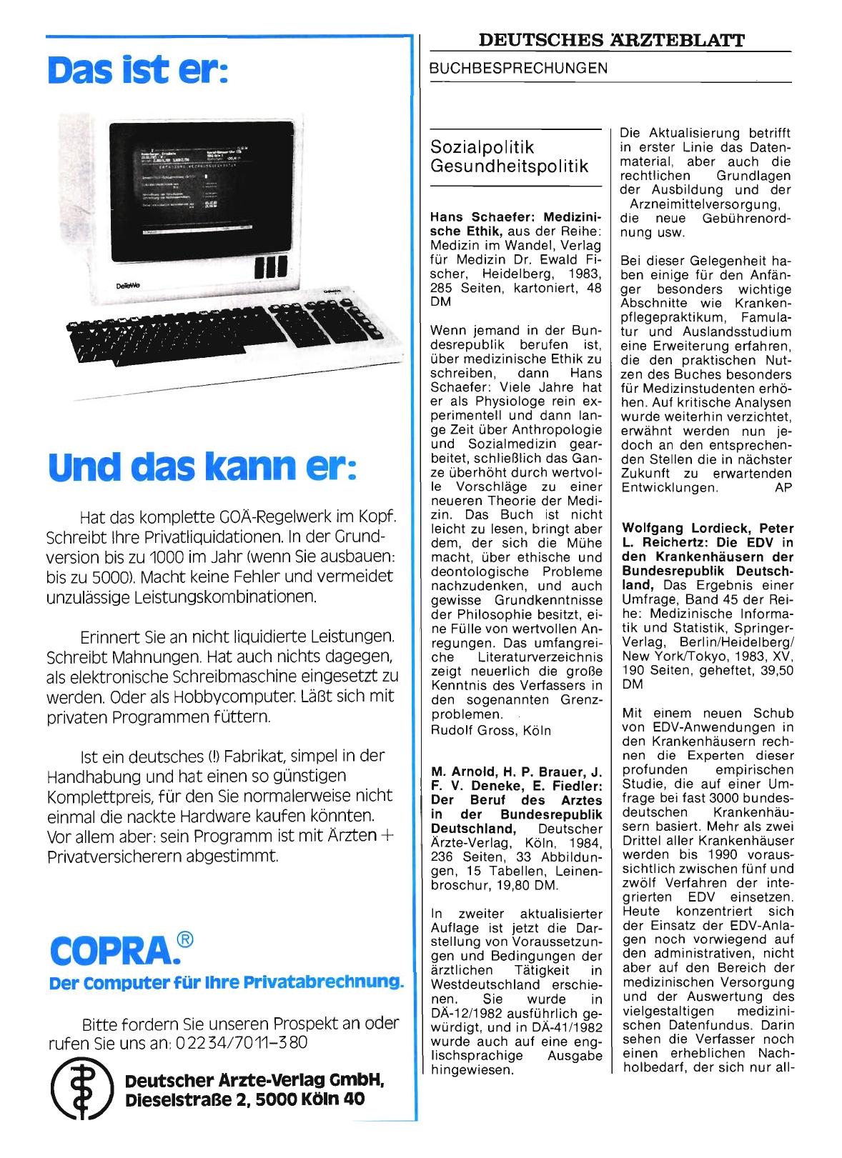 Vorschauseite 1: Sozialpolitik / Gesundheitspolitik