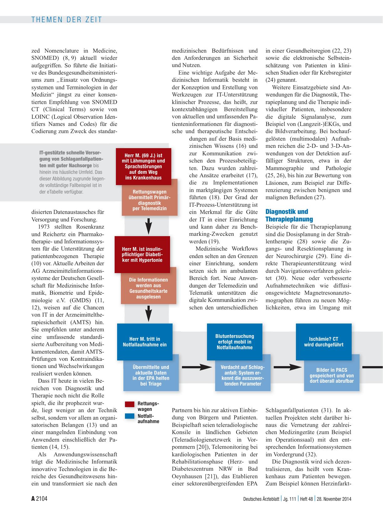 Vorschauseite 2: Medizinische Informatik in der digitalen Gesellschaft: Im Spannungsfeld vielfältiger Aufgaben