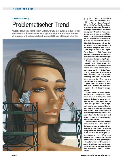 Vorschauseite 1: Selbstoptimierung: Problematischer Trend
