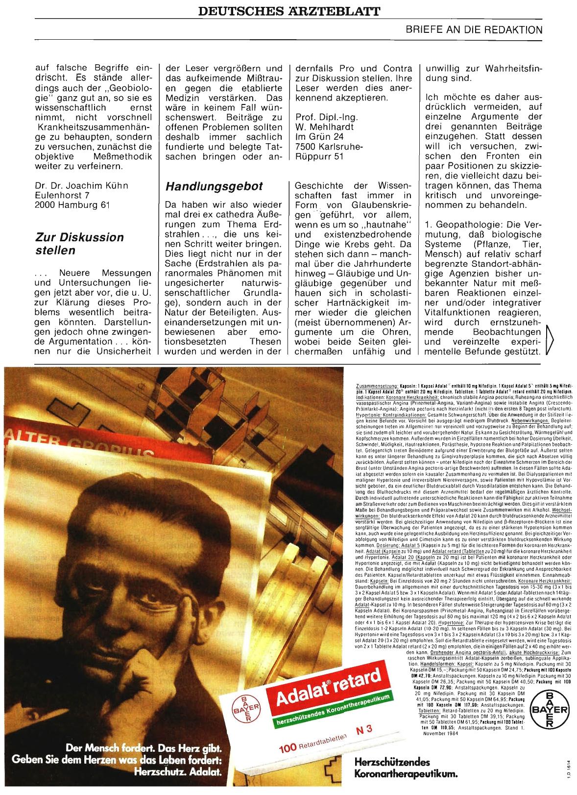 Vorschauseite 1: ERDSTRAHLEN: Zur Diskussion stellen