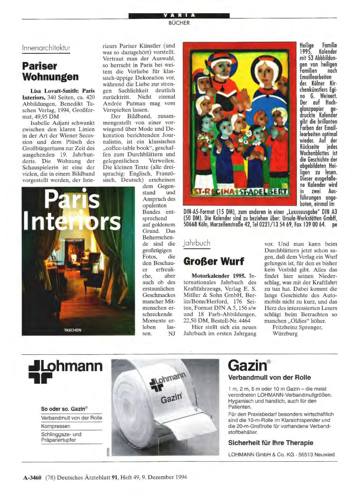 Vorschauseite 1: Innenarchitektur: Pariser Wohnungen