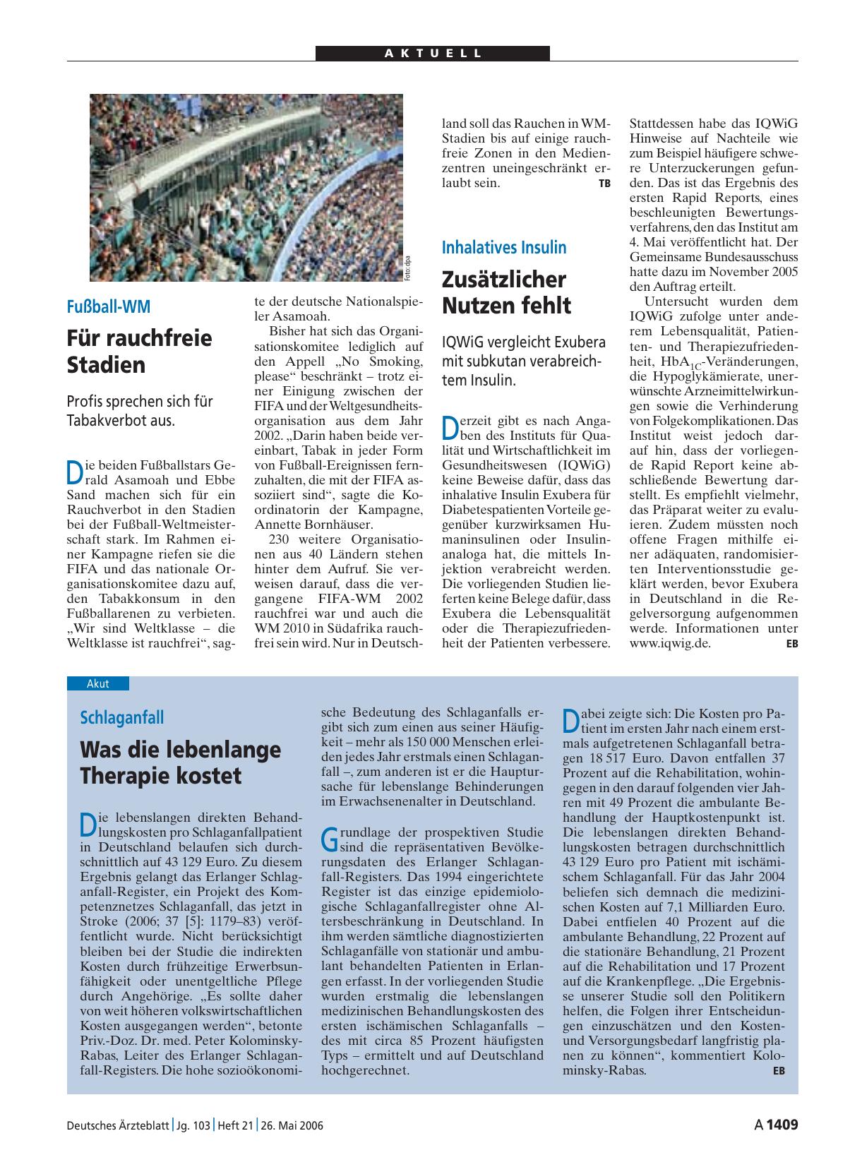 Vorschauseite 1: Inhalatives Insulin: Zusätzlicher Nutzen fehlt