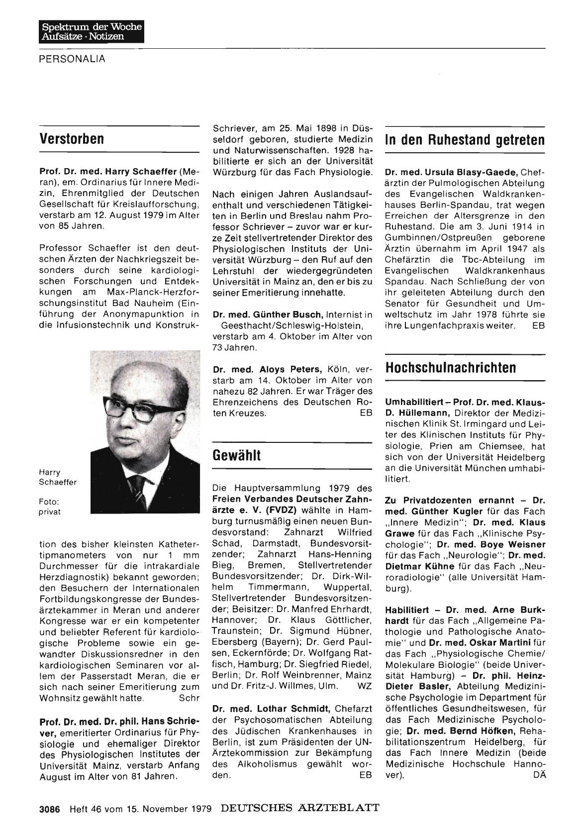 Vorschauseite 1: In den Ruhestand getreten