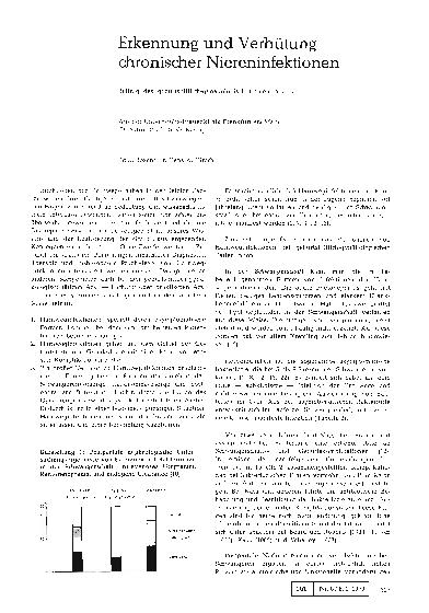 Vorschauseite 1: Erkennung und Verhütung chronischer Niereninfektionen