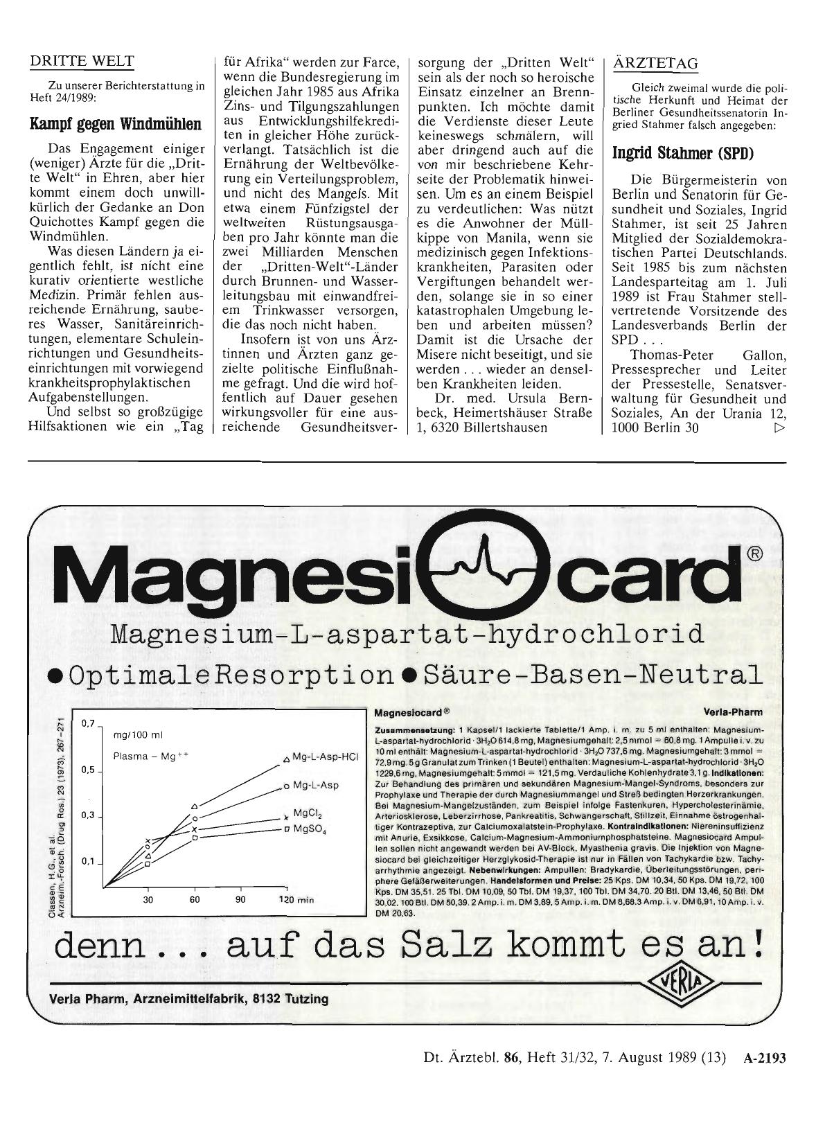 Vorschauseite 1: DRITTE WELT: Kampf gegen Windmühlen