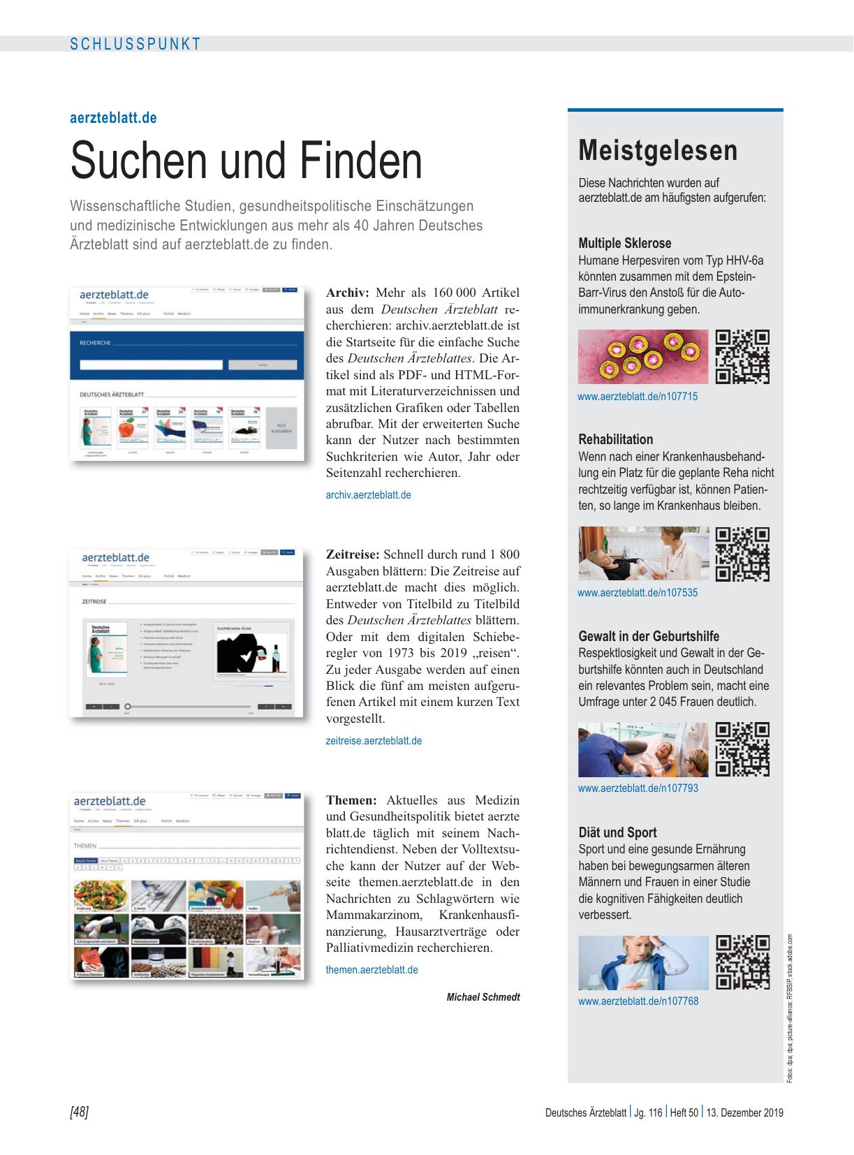 Vorschauseite 1: Meistgelesen