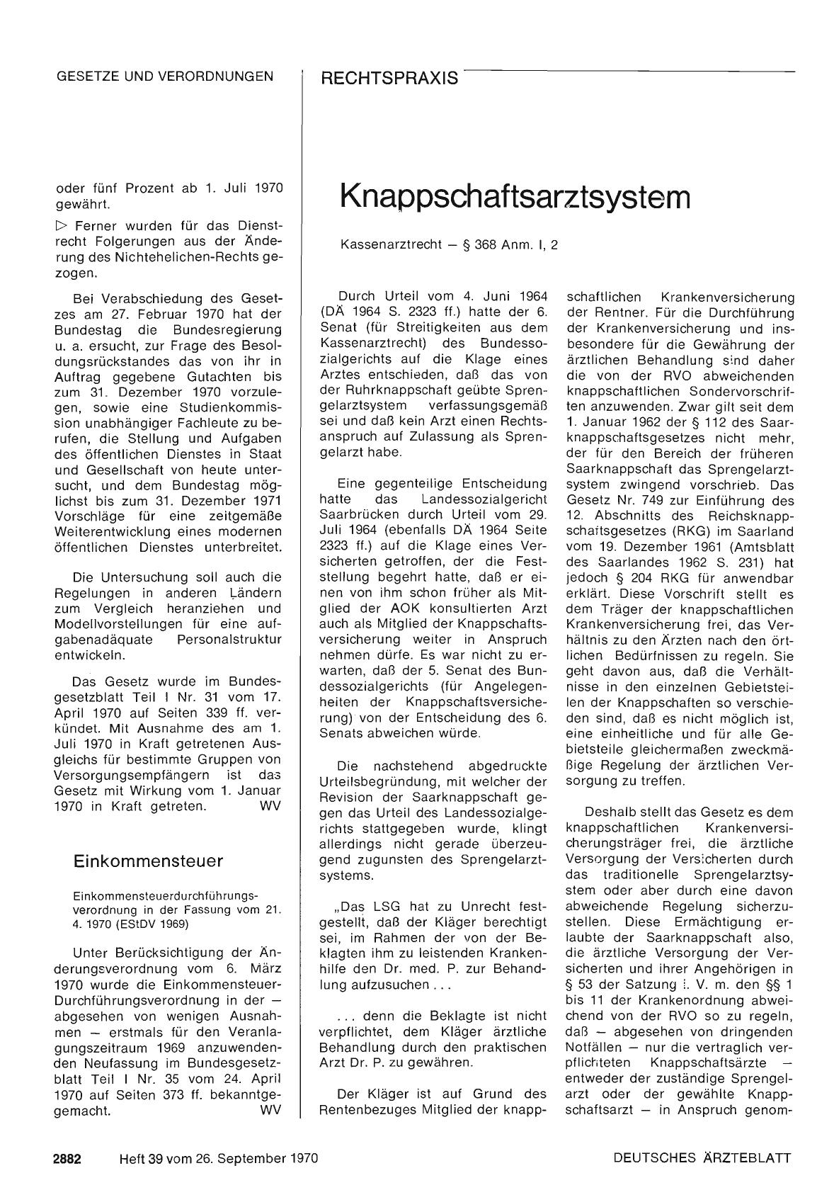 Vorschauseite 1: Knappschaftsarztsystem