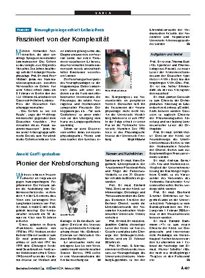 Vorschauseite 1: Aufgaben und Ämter