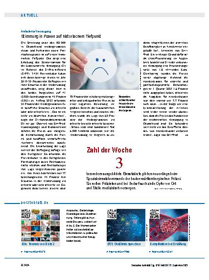 Vorschauseite 1: Zahl der Woche: 3