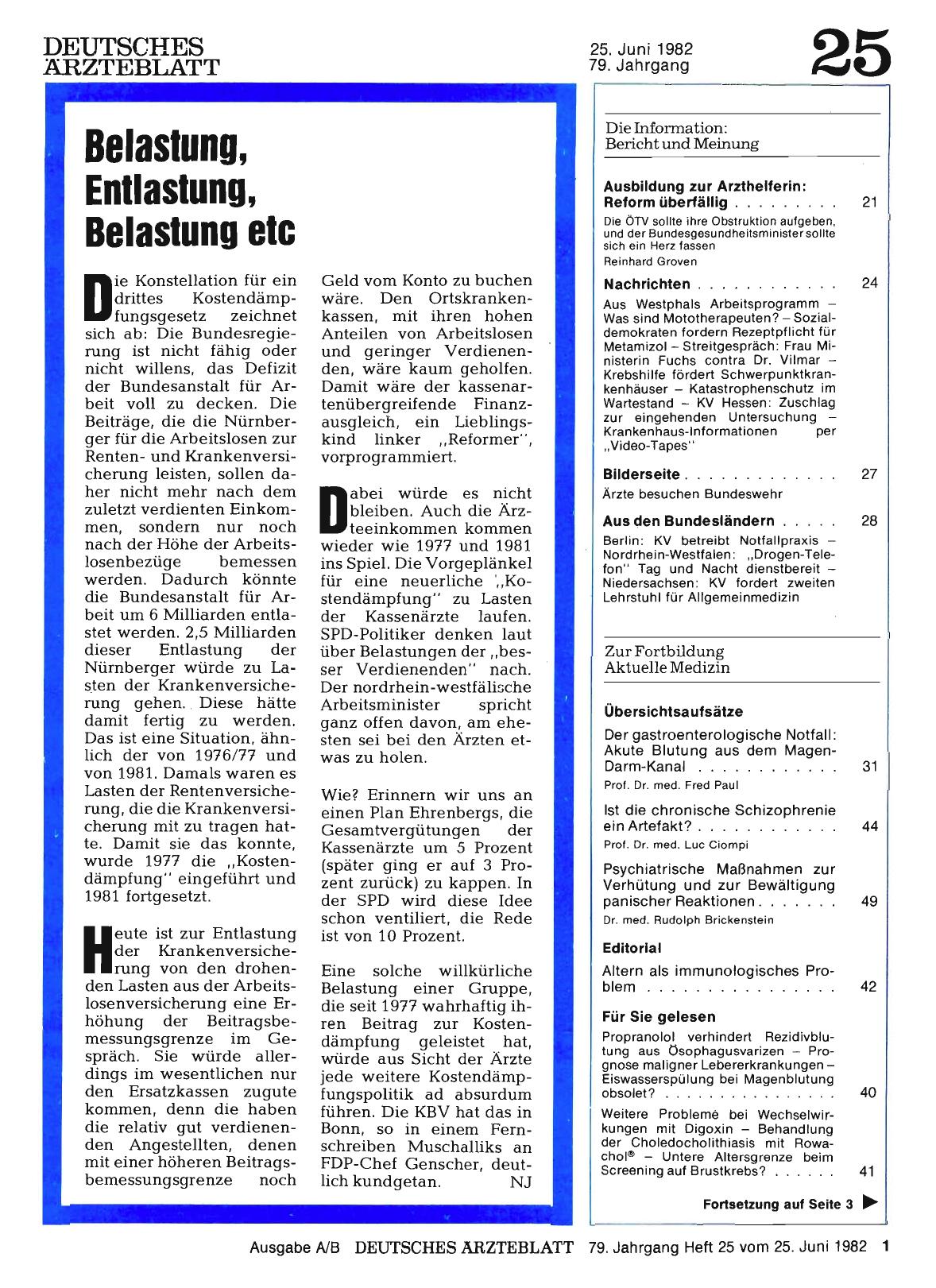 Vorschauseite 1: Belastung, Entlastung, Belastung etc