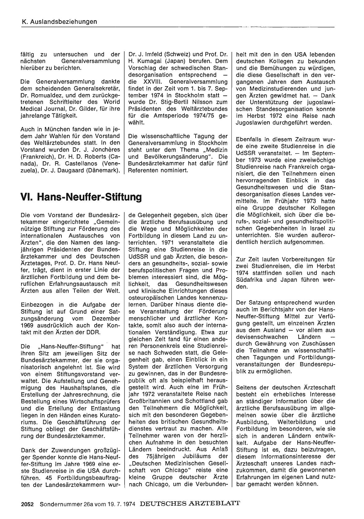 Vorschauseite 1: VI. Hans-Neuffer-Stiftung