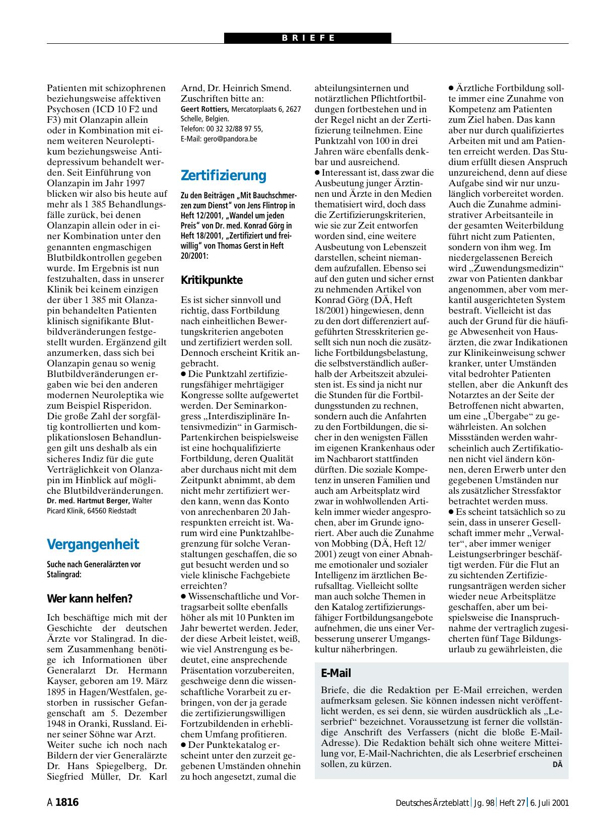 Vorschauseite 1: Zertifizierung: Kritikpunkte
