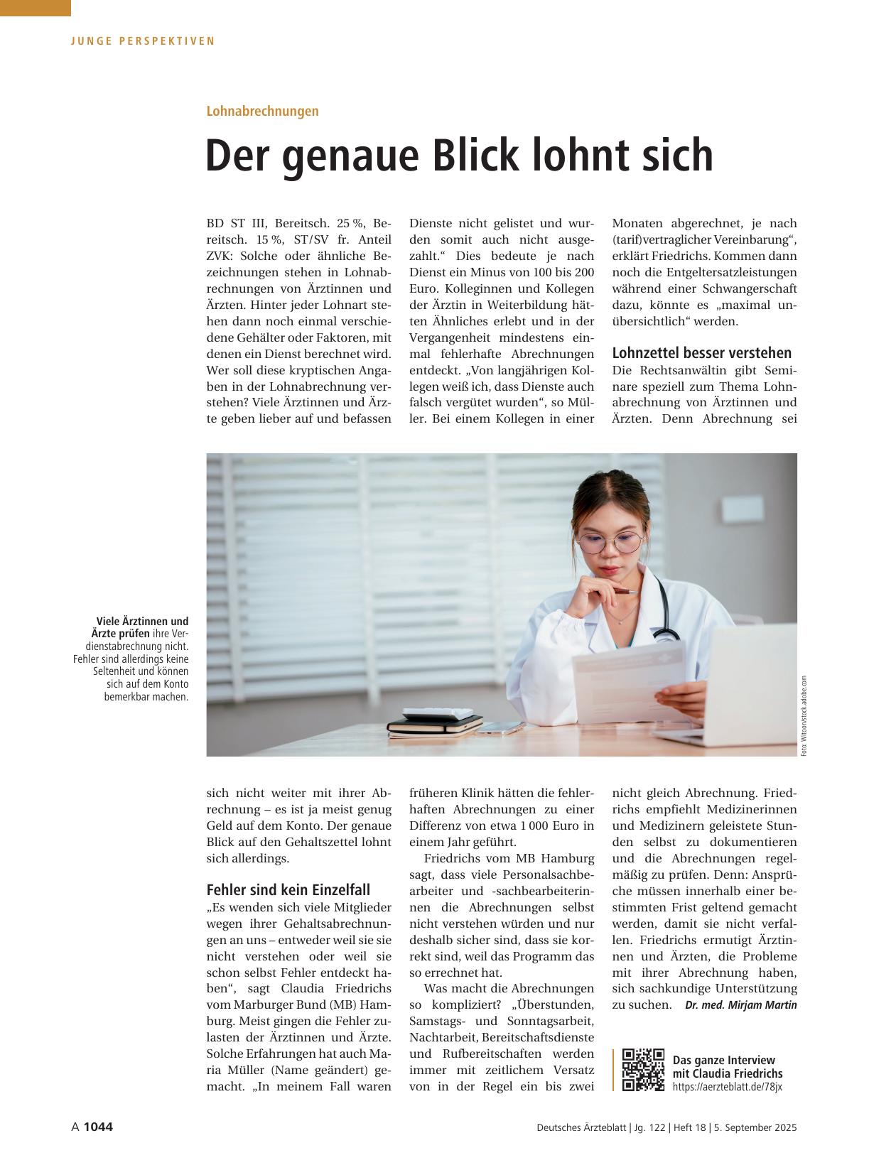 Vorschauseite 1: Lohnabrechnungen: Der genaue Blick lohnt sich