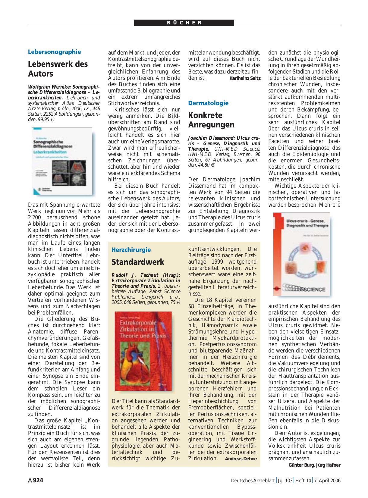Vorschauseite 1: Ulcus cruris – Genese, Diagnostik und Therapie